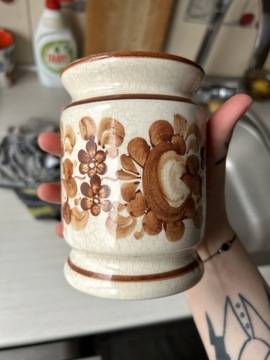 Dzbanek ceramiczny vintage