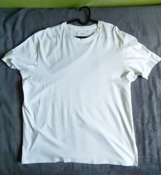 Koszulka Reserved Biała XL Basic T-shirt 