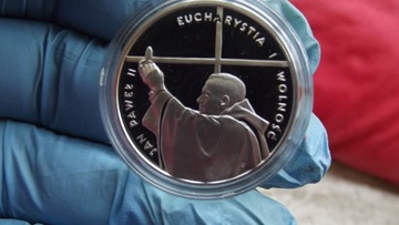 10 zł Jan Paweł II Eucharystia I Wolność 
