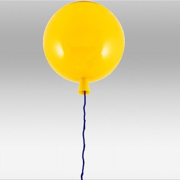 Lampa plafonik balon żółty 30cm 1xE27