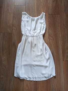 Biała sukienka na lato r36