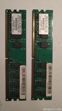 RAM DDR2 3 GB (2+1)