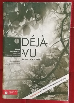 Deja vu Zeszyt ćwiczeń język francuski 