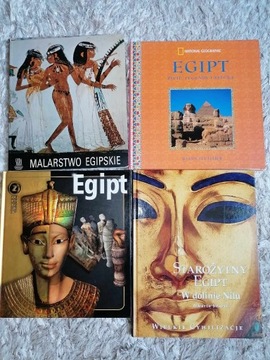 Starożytny Egipt - zestaw 4 książek