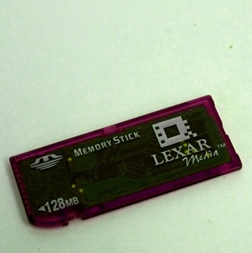 MemoryStick 128MB Lexar fioletowy