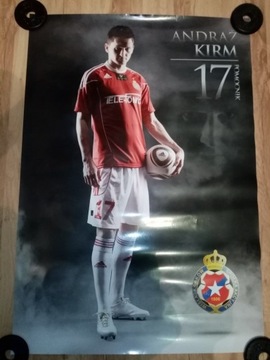 Plakat Wisła Kraków Andraz Kirm
