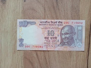 Indie 10 Rupees UNC 