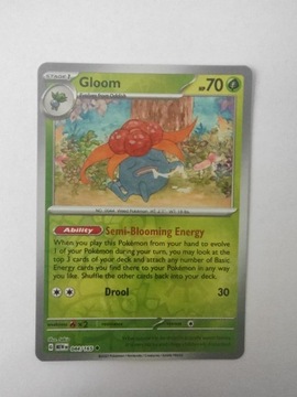 Gloom 044/165 reverse holo - Pokemon 151