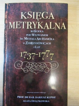 KSIĘGA METRYKALNA 1737-1777 D. KUPISZ