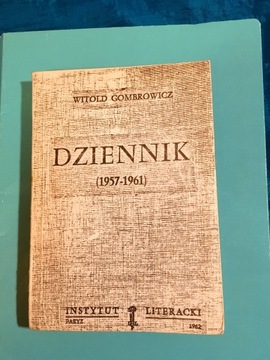 Gombrowicz, Dziennik 1957-1961