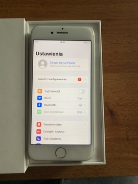 iPhone 7 silver 128gb, dobry stan! Real foto!