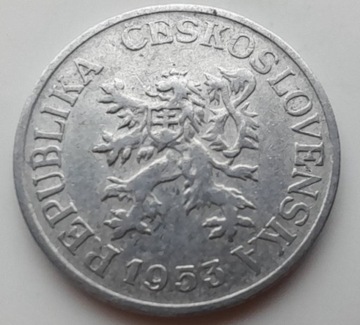 Czechosłowacja, 25 Haleru, 1953