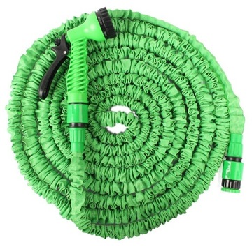 WĄŻ OGRODOWY 7.5m 250FT X-HOSE ZIELONY + PISTOLET