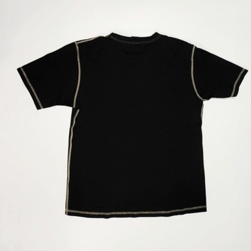 Grubszy T-shirt męski czarny CcKinley XL trekking