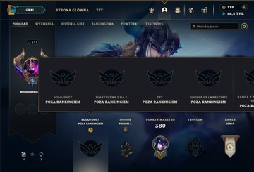 League of Legends Konto | 511lvl | 62 Skin | LAN