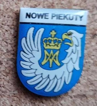 NOWE PIEKUTY - przypina, pin, herb