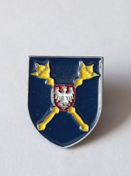 Herb powiat Pajęczański przypinka pin metaliczna