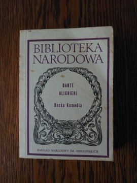 Dante Alighieri, Boska Komedia Biblioteka Narodowa