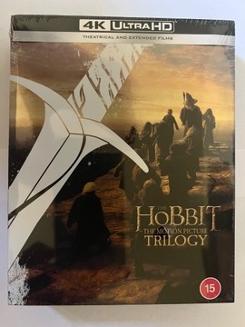 Hobbit Trylogia PL wersje rozszerzone 4K Blu-Ray 