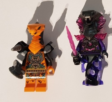 Lego Ninjago figurki wąż, cobra