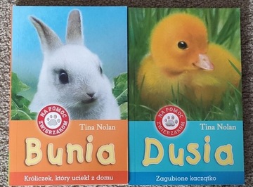 2 książki dla dzieci Tiny Nolan