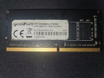 Pamięć RAM SODIMM 8GB DDR4 2400 MHz goodram 