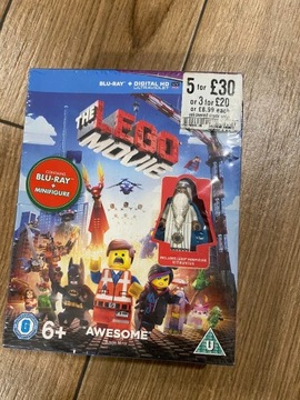 Lego przygoda Blu-ray + figurka witriwiusza