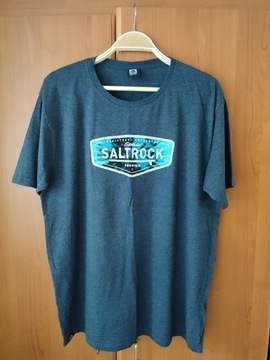 Koszulka męska ciemnoniebieska XL Saltrock