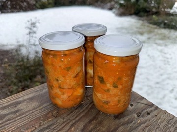 Kimchi Ananasowe probiotyczne 2x 350ml = 700 ml