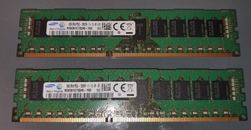 Pamięć RAM 2 x 8GB Samsung 2Rx8 PC3L - 12800R