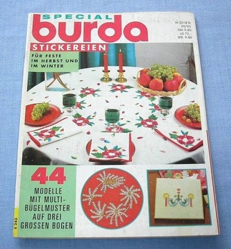 Burda Special Stickereien 1993 Hafty specjalne 