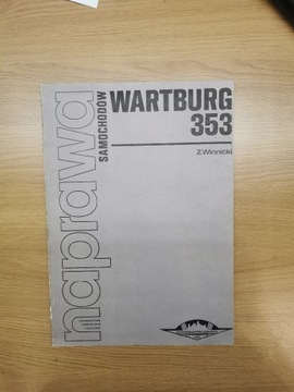Wartburg 353 naprawa samochodów, Schemat  1985