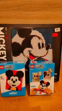 LEGO Brick Sketches 40456 Myszka Mickey