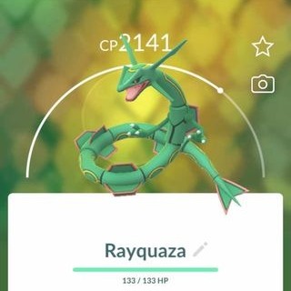 Pokemon go Rayquaza