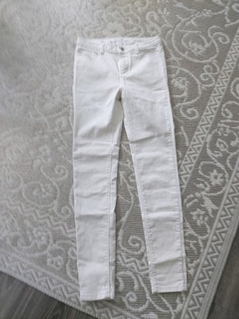 Spodnie dżinsowe białe 