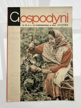 Czasopismo Gospodyni wiejska nr 19/1965