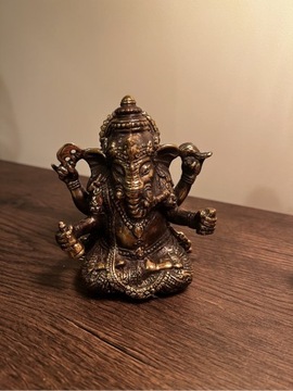 Figurka Ganesha z mosiądzu