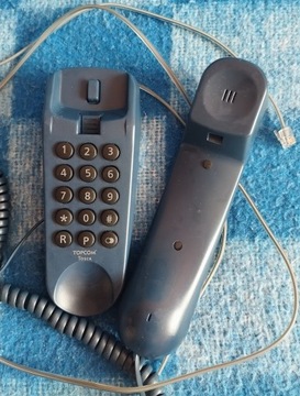 Telefon stacjonarny przewodowy TOPCOM Tosca 100.