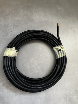 Przewód kabel 1x25 mm2 Linka, długość odcinka 12mb