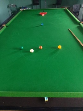 Stól snookerowy Gabriels 12 stóp+ caly osprzęt 