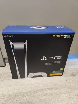 PS5 Digital, Playstation 5 nowa od ręki Gdańsk