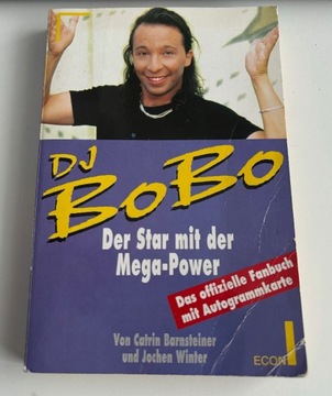 DJ Bobo Der Star mit Mega Power ksiązka 1996