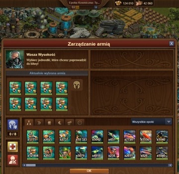 Forge of Empires TOP 25* świat B 0,5mln TYTAN