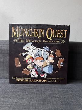 Gra planszowa Munchkin Quest w języku angielskim 