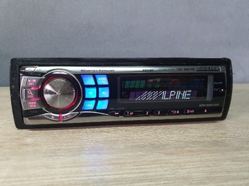 Radio ALPINE CD MP3 AUX model CDE-9881RB Klasyk