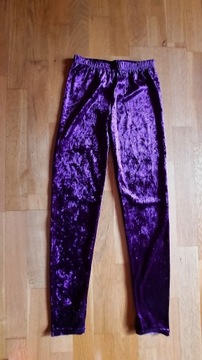 Legginsy welurowe XS/S