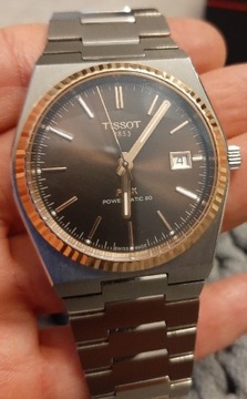 Tissot PRX Powermatic 80 Rose Gold 18 K Brown 