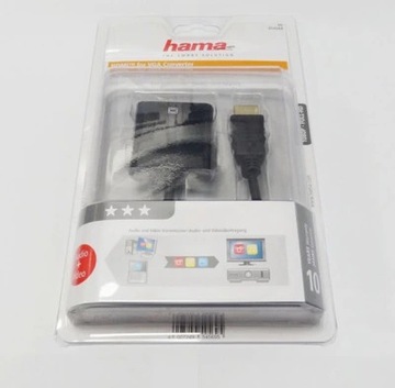 Konwerter Hama 00054569 HDMI - VGA + audio 3.5 mm