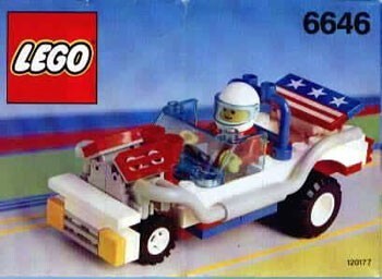 LEGO Town 6646 z 1991r. Screaming Patriot