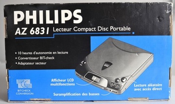 Odtwarzacz discman Philips AZ6831 NOS